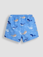 JoJo Maman Bébé Blue Swim Shorts With Nappy - Image 2 of 3