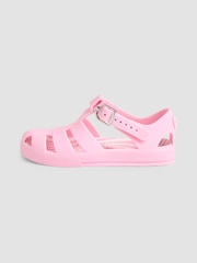 JoJo Maman Bébé Pink Jelly Sandals - Image 4 of 4