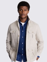 MOSS Brown Shacket - Image 1 of 6