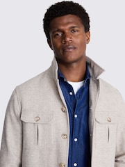 MOSS Brown Shacket - Image 4 of 6