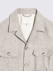 MOSS Brown Shacket - Image 6 of 6