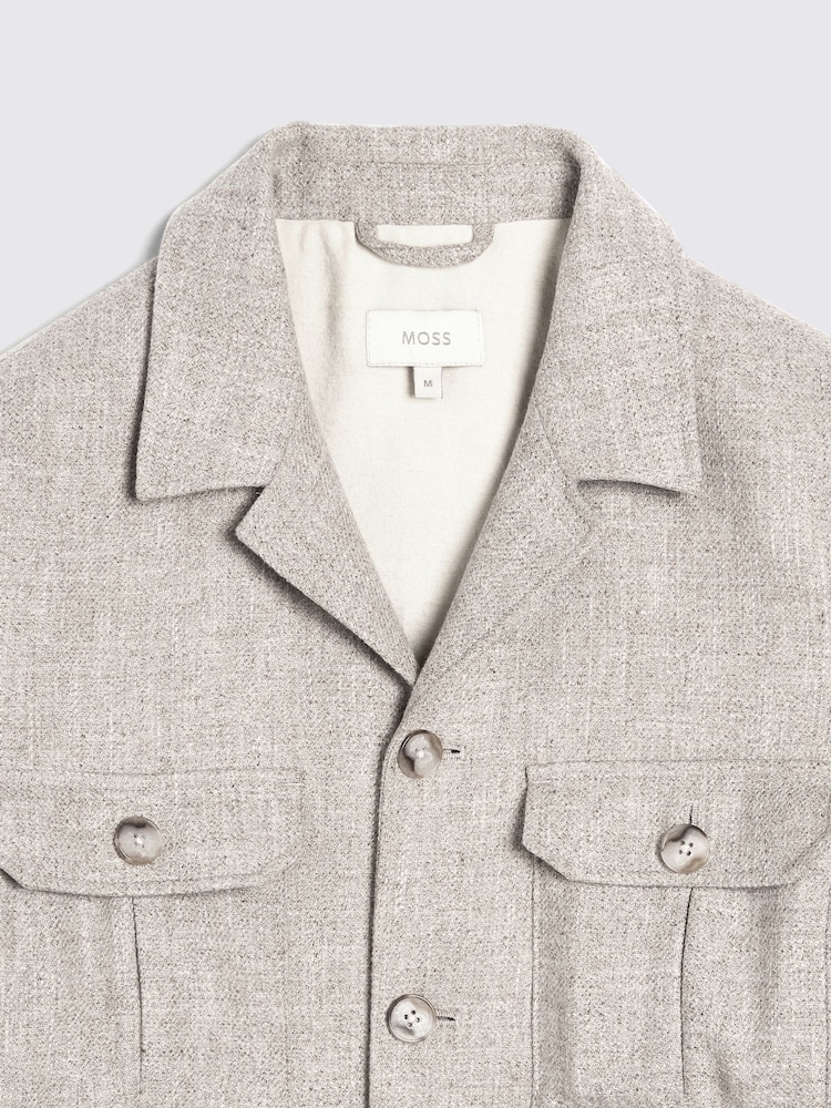 MOSS Brown Shacket - Image 6 of 6