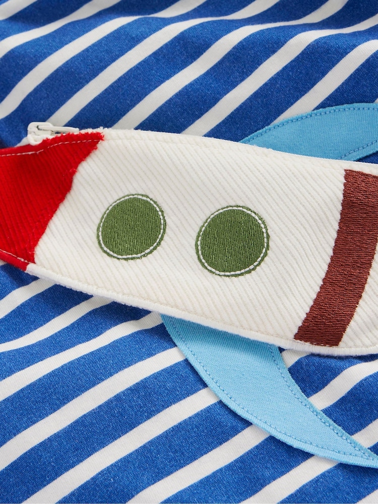 Boden Blue Rocket Novelty Bag 100% Cotton T-Shirt - Image 3 of 3 Boden Blue Rocket Novelty Bag 100% Cotton T-Shirt - Image 3 of 3