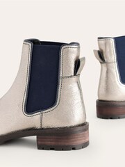 Boden Silver Freya Chelsea Boots - Image 4 of 4