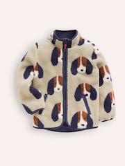 Boden Natural Cosy Borg Jacket - Image 1 of 3