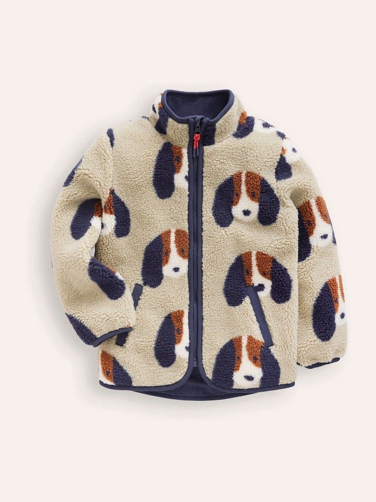 Boden Natural Cosy Borg Jacket - Image 1 of 3