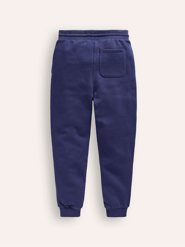 Boden Blue Appliqué Joggers - Image 2 of 3