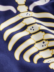 Boden Blue Halloween Hoodie - Image 3 of 3