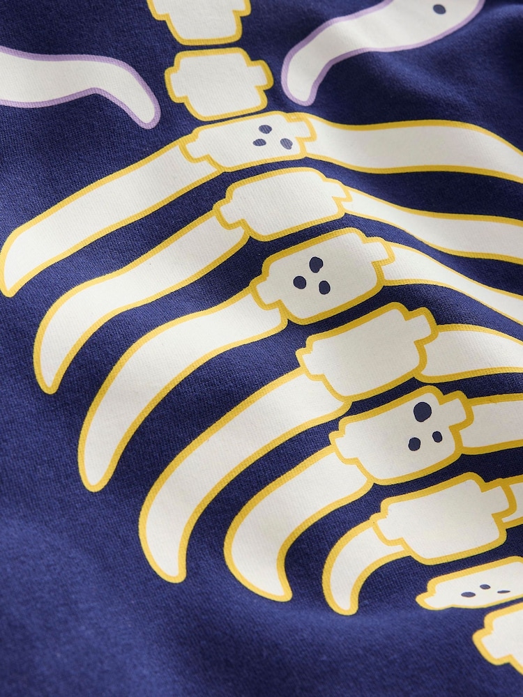 Boden Blue Halloween Hoodie - Image 3 of 3