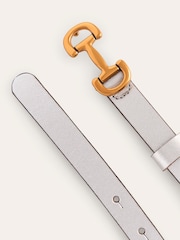 Boden Silver Iris Skinny Snaffle Trim Belt - Image 2 of 3
