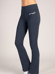 Pineapple Grey Womens Bootcut Jersey Trousers - Image 1 of 6