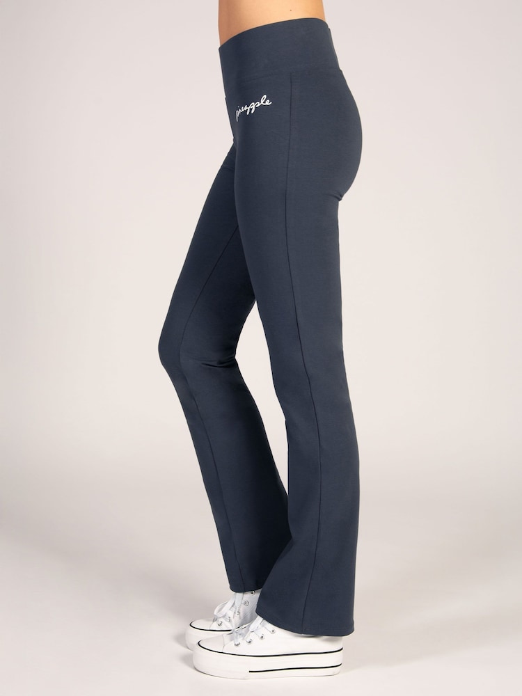 Pineapple Grey Womens Bootcut Jersey Trousers - Image 2 of 6