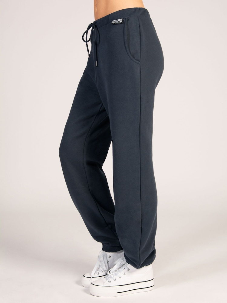 Gris - Pantalones de chándal básicos con bajo ajustado para mujer - Imagen 1 de 7
