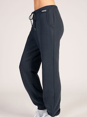 Gris - Pantalones de chándal básicos con bajo ajustado para mujer - Imagen 3 de 7