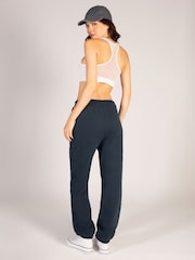 Gris - Pantalones de chándal básicos con bajo ajustado para mujer - Imagen 6 de 7