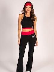 Pineapple Ženski hlače Contrast Band Bootcut Jersey - Slika 2 iz 6