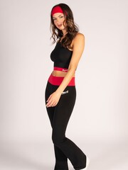 Pineapple Ženski hlače Contrast Band Bootcut Jersey - Slika 4 iz 6