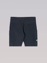 Cinza - Pineapple Womens Rib Cycling Shorts with Pocket - Imagem 9 de 9