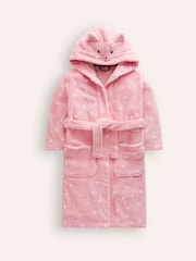 Boden Pink Cat Dressing Gown - Image 1 of 3