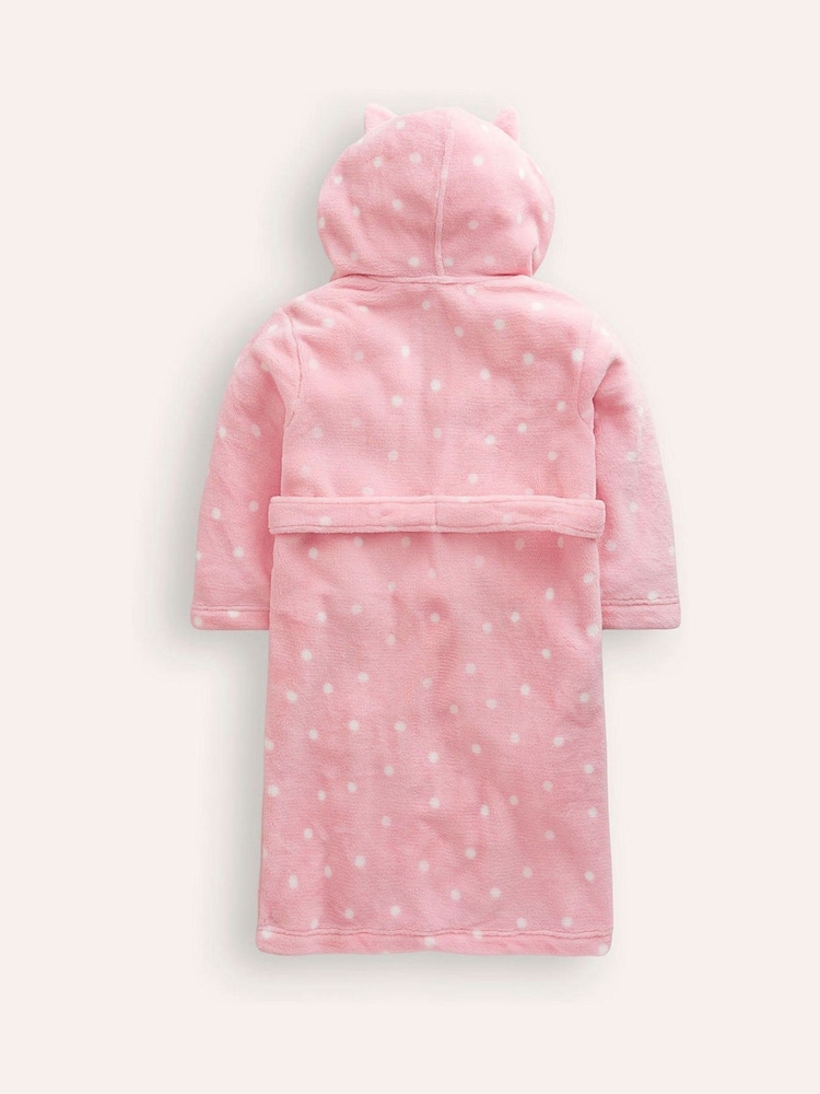Boden Pink Cat Dressing Gown - Image 2 of 3