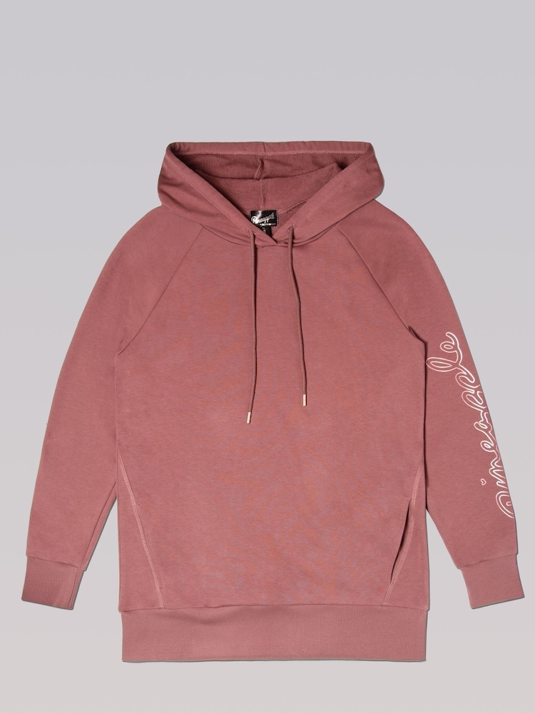 Hellbraun - Pineapple langer Hoodie für Damen - Bild 8 von 8 Hellbraun - Pineapple langer Hoodie für Damen - Bild 8 von 8