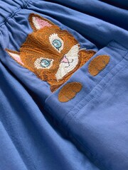 Boden Blue Superstitch Pocket Skirt - Image 3 of 3