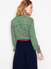 Boden Green Caroline Jersey Shirt - Image 2 of 5