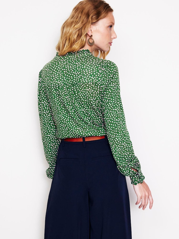 Boden Green Caroline Jersey Shirt - Image 2 of 5