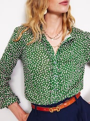 Boden Green Caroline Jersey Shirt - Image 4 of 5