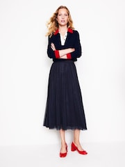 Boden Blue Isabella Tulle Midi Skirt - Image 1 of 5