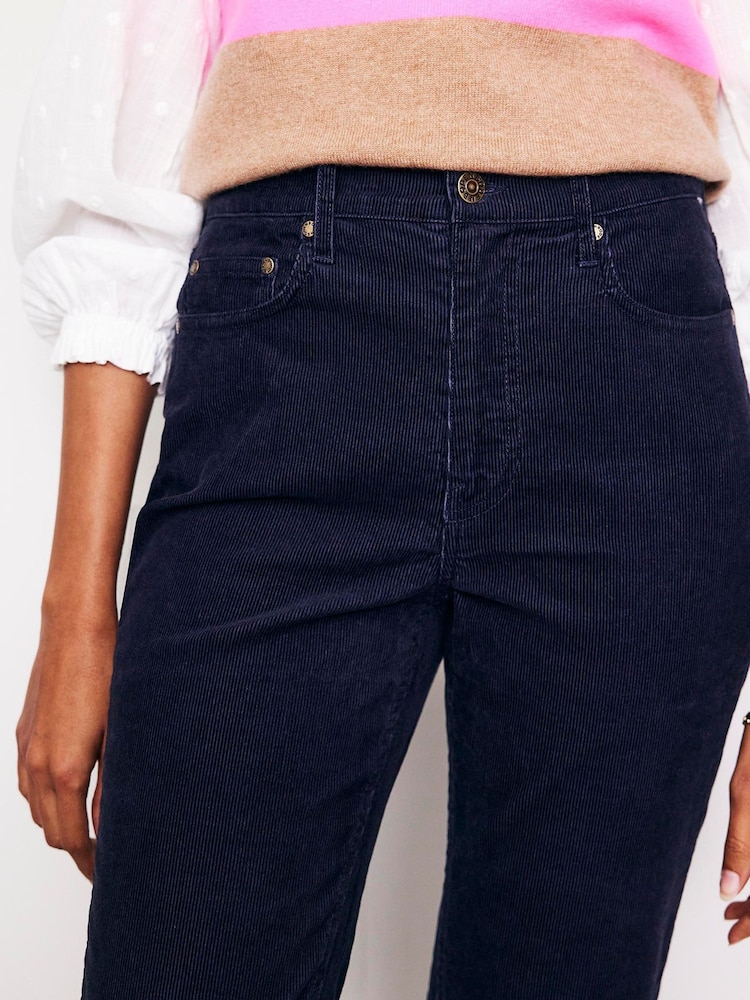 Boden Blue Slim 5 Pocket Cord Jeans - Image 2 of 5