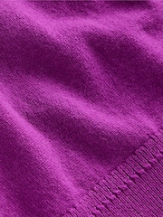 Boden Purple Eva Cashmere Crew Neck Jumper - Image 6 of 6