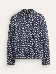 Boden Blue 100% Cotton Amelia Jersey Shirt - Image 5 of 5