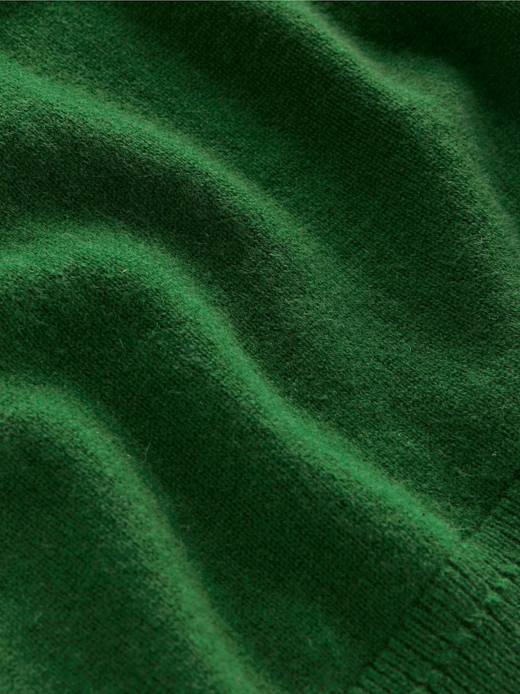 Boden green haze Eva Cashmere Crew Neck Jumper - Image 6 of 6 Boden green haze Eva Cashmere Crew Neck Jumper - Image 6 of 6