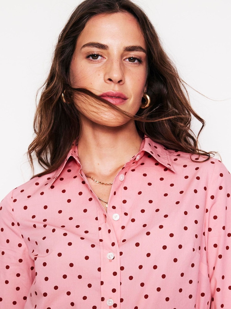 Boden Light Pink 100% Cotton Sienna Cotton Shirt - Image 2 of 5