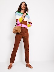 Boden Brown Slim 5 Pocket Cord Jeans - Image 1 of 5
