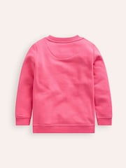 Boden Pink Pumpkin Appliqué Sweatshirt - Image 3 of 4