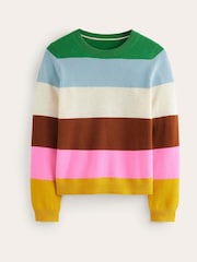 Boden Green Eva Cashmere Crew Neck Jumper - Image 5 of 6