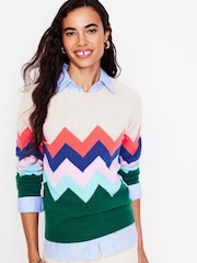 Boden Green Lydia Cashmere Jumper - Image 4 of 6