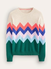 Boden Green Lydia Cashmere Jumper - Image 5 of 6