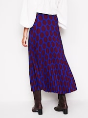 Boden Brown Camilla Pleated Midi Skirt - Image 3 of 6