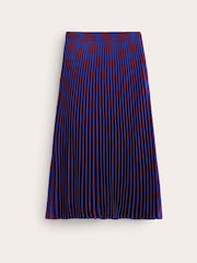 Boden Brown Camilla Pleated Midi Skirt - Image 6 of 6