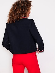Boden Blue Oxford Melton Jacket - Image 3 of 6