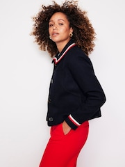 Boden Blue Oxford Melton Jacket - Image 4 of 6