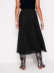 Negru - Boden Isabella Tulle Midi Fuste - Image 3 of 5