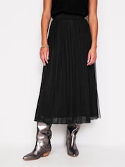 Negru - Boden Isabella Tulle Midi Fuste - Image 4 of 5