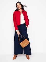 Boden Pink Oxford Melton Jacket - Image 3 of 5