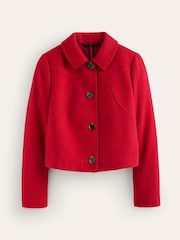 Boden Pink Oxford Melton Jacket - Image 5 of 5