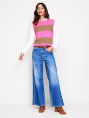 Boden Pink Eva Cashmere Tank - Image 4 of 7