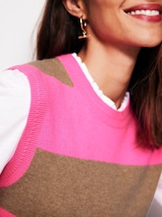 Boden Pink Eva Cashmere Tank - Image 5 of 7